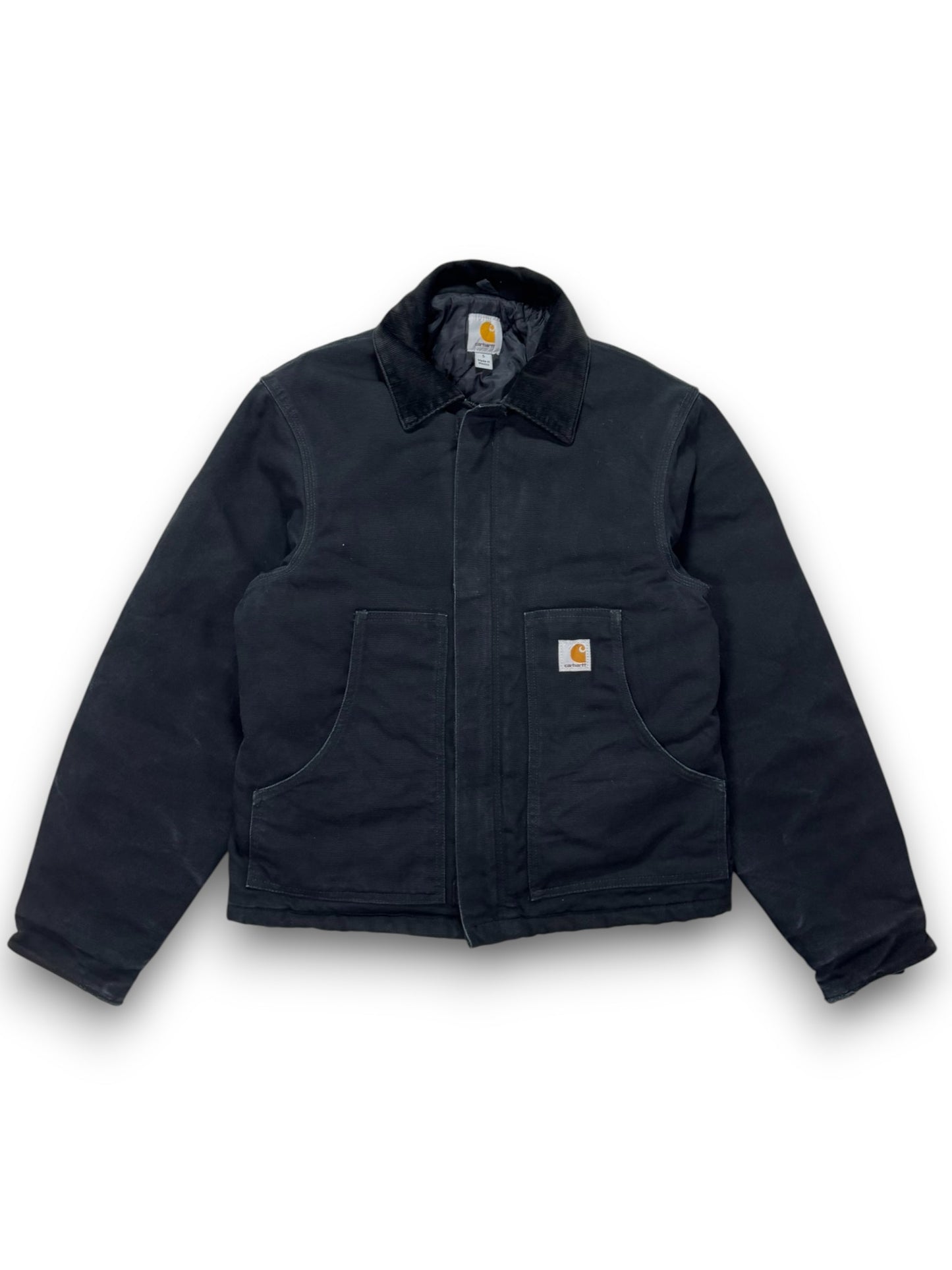 Carhartt J002 BLK Quilted Artic Detroit Jacket - S