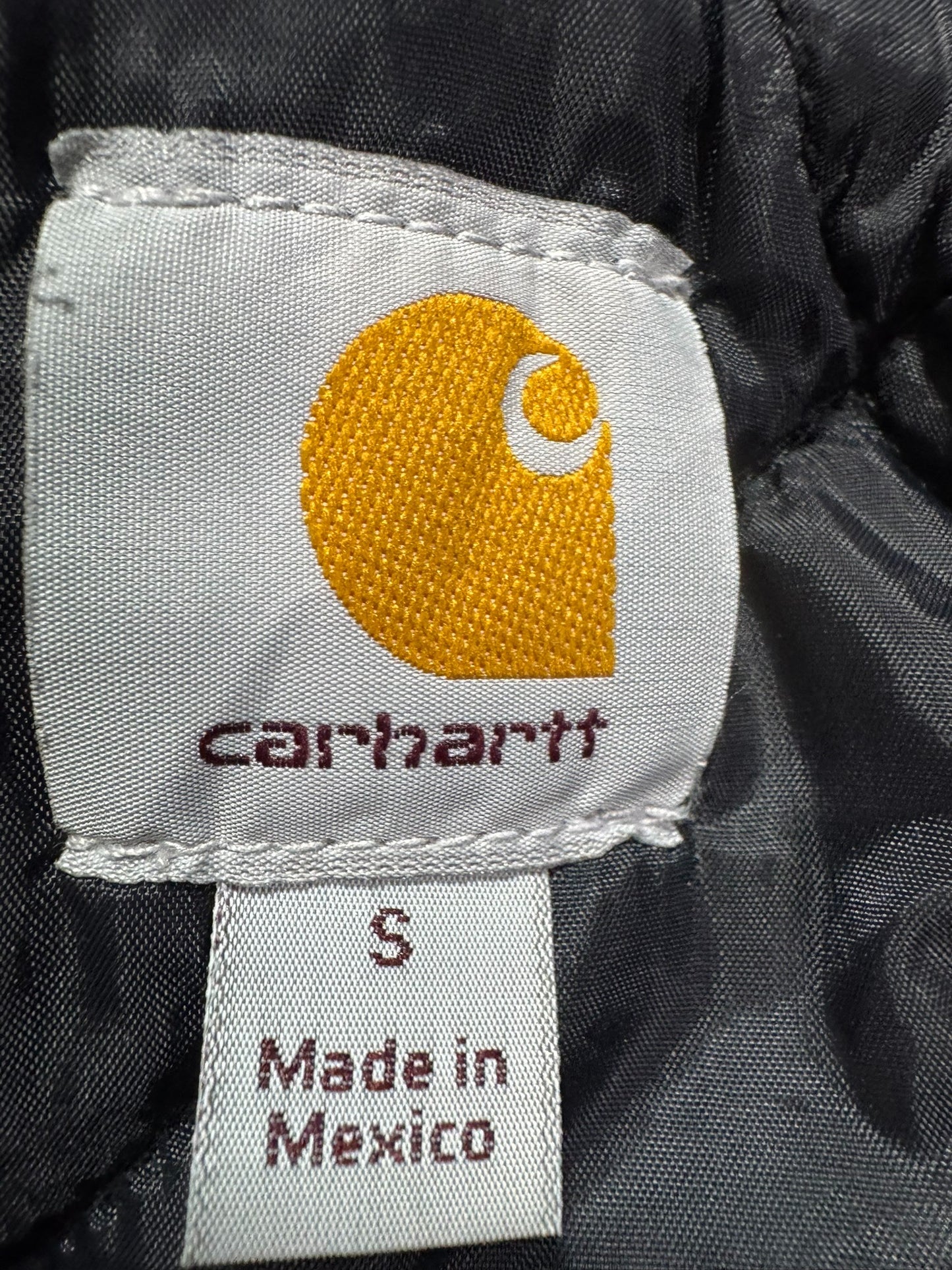 Carhartt J002 BLK Quilted Artic Detroit Jacket - S