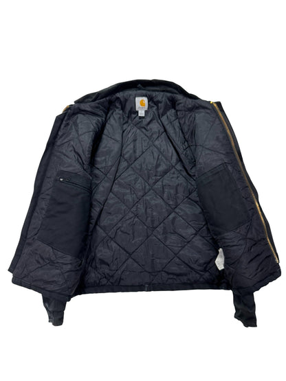 Carhartt J002 BLK Quilted Artic Detroit Jacket - S