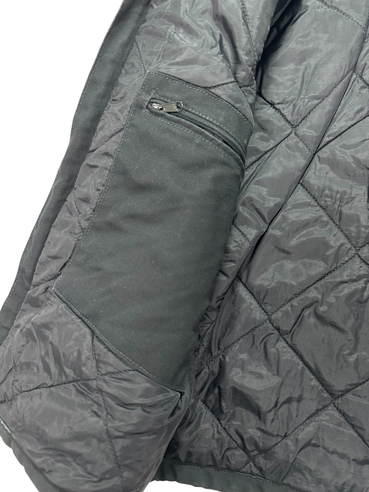 Carhartt J002 BLK Quilted Artic Detroit Jacket - S
