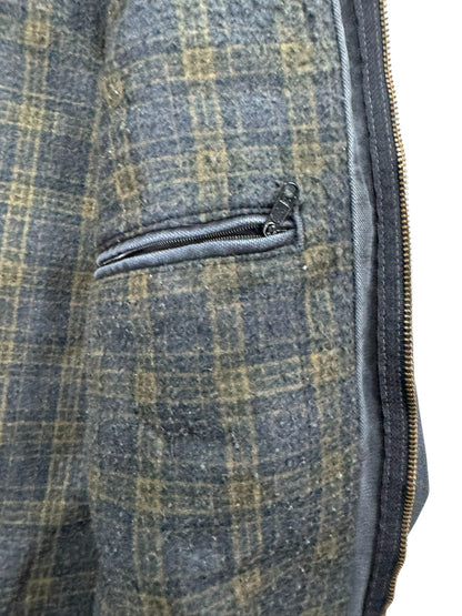 VTG Carhartt Detroit J97 PTL Blanket Lined Petrol Gray Jacket Made in USA Sz. XL