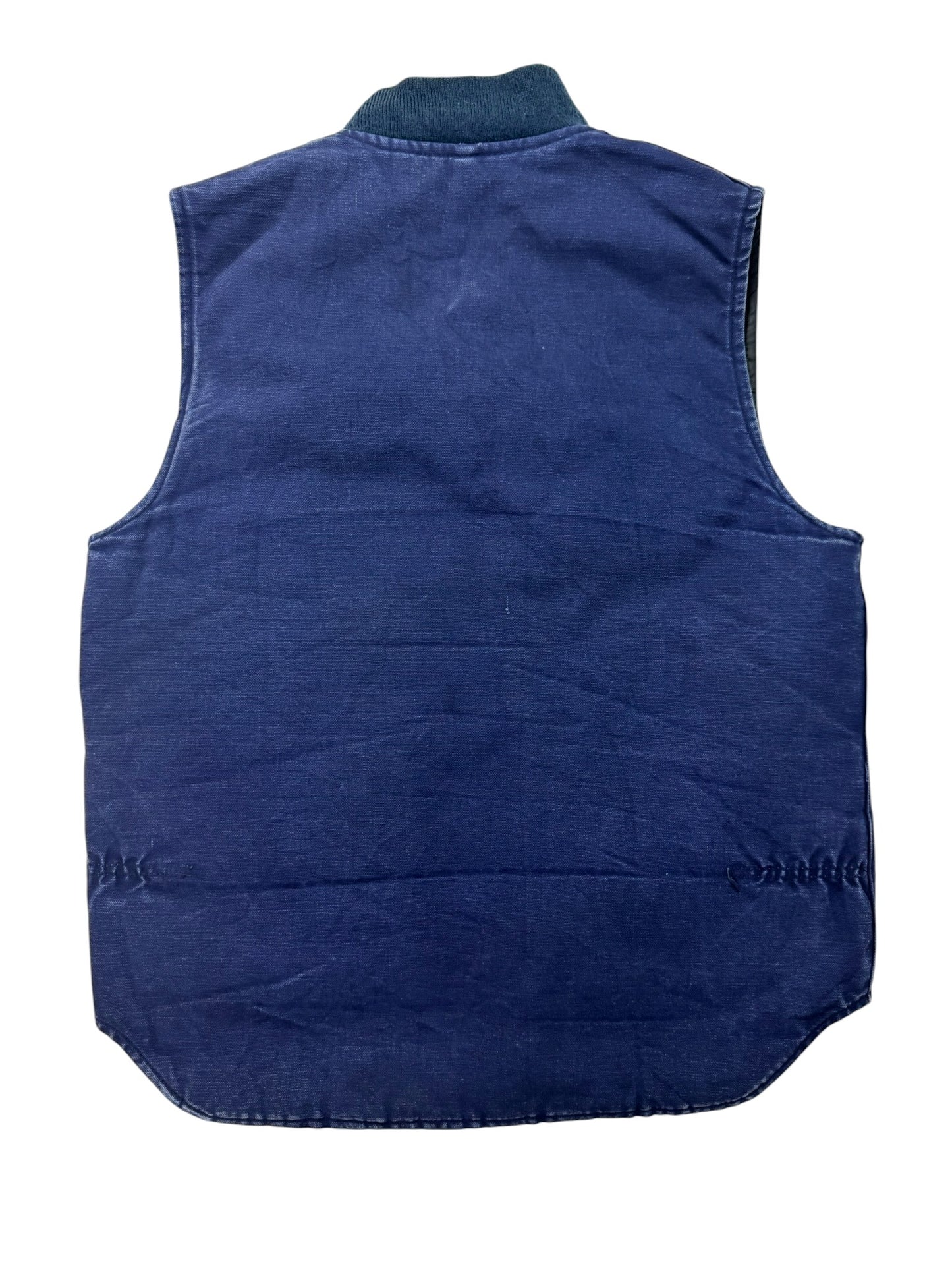 Vintage Carhartt VQ182 Quilted Vest Navy RARE - Men's Medium