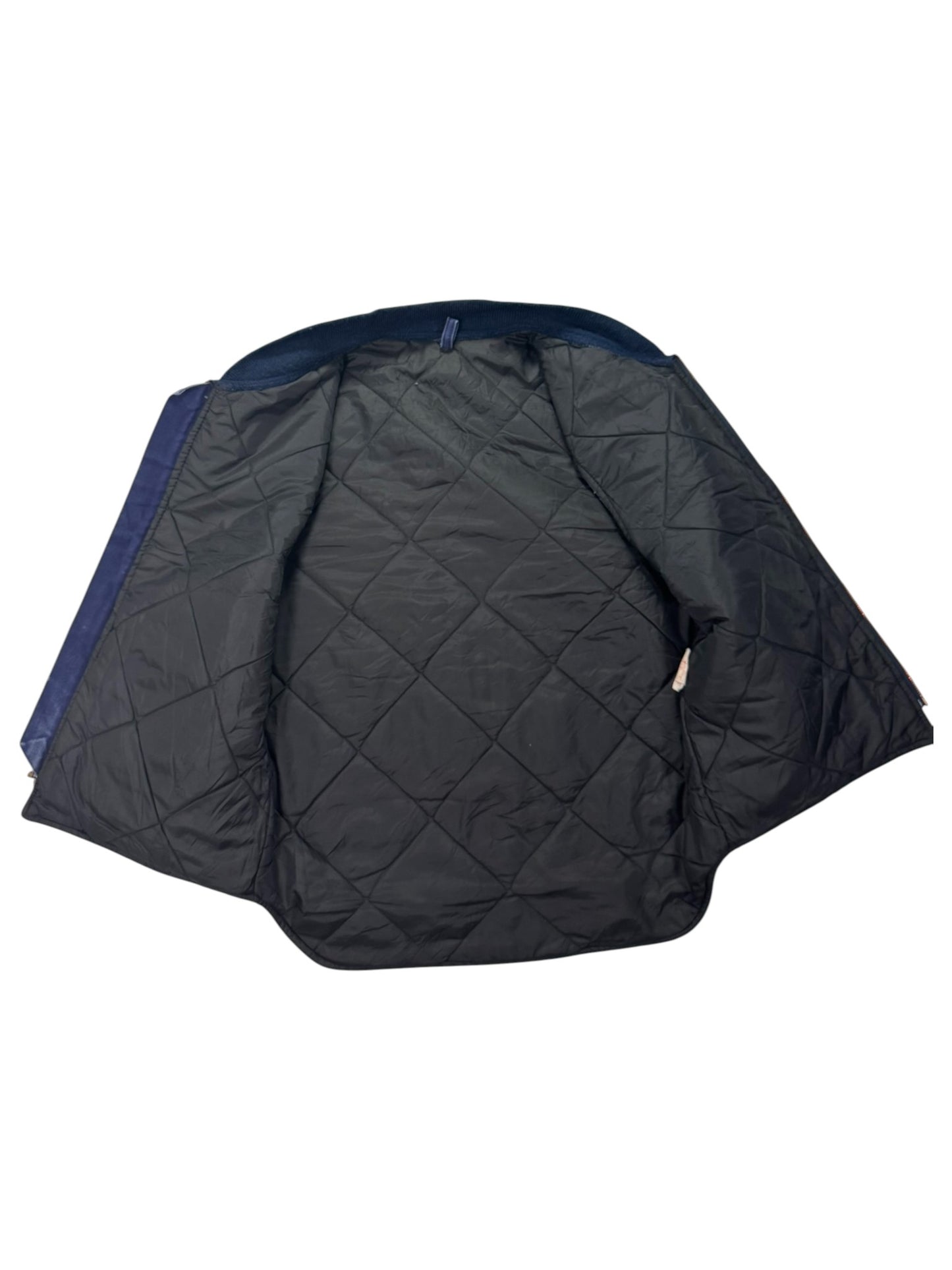 Vintage Carhartt VQ182 Quilted Vest Navy RARE - Men's Medium
