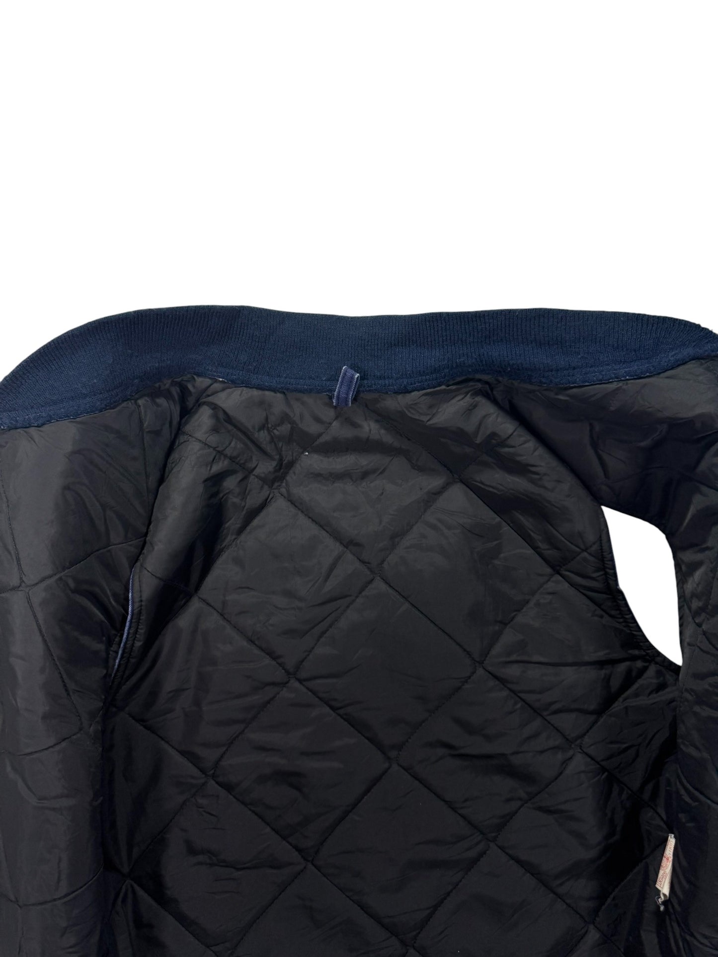 Vintage Carhartt VQ182 Quilted Vest Navy RARE - Men's Medium