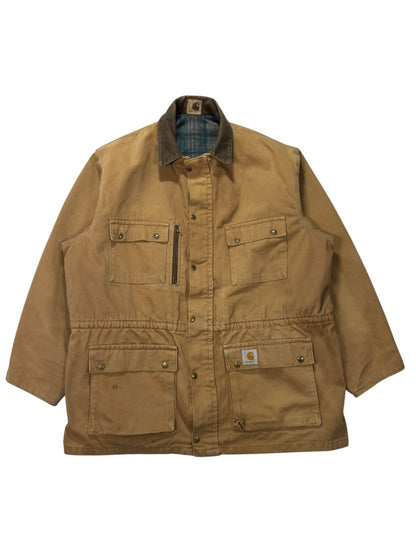 Vintage Carhartt PB1106 Chore Barn Blanket Lined Coat - XL