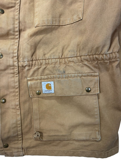Vintage Carhartt PB1106 Chore Barn Blanket Lined Coat - XL