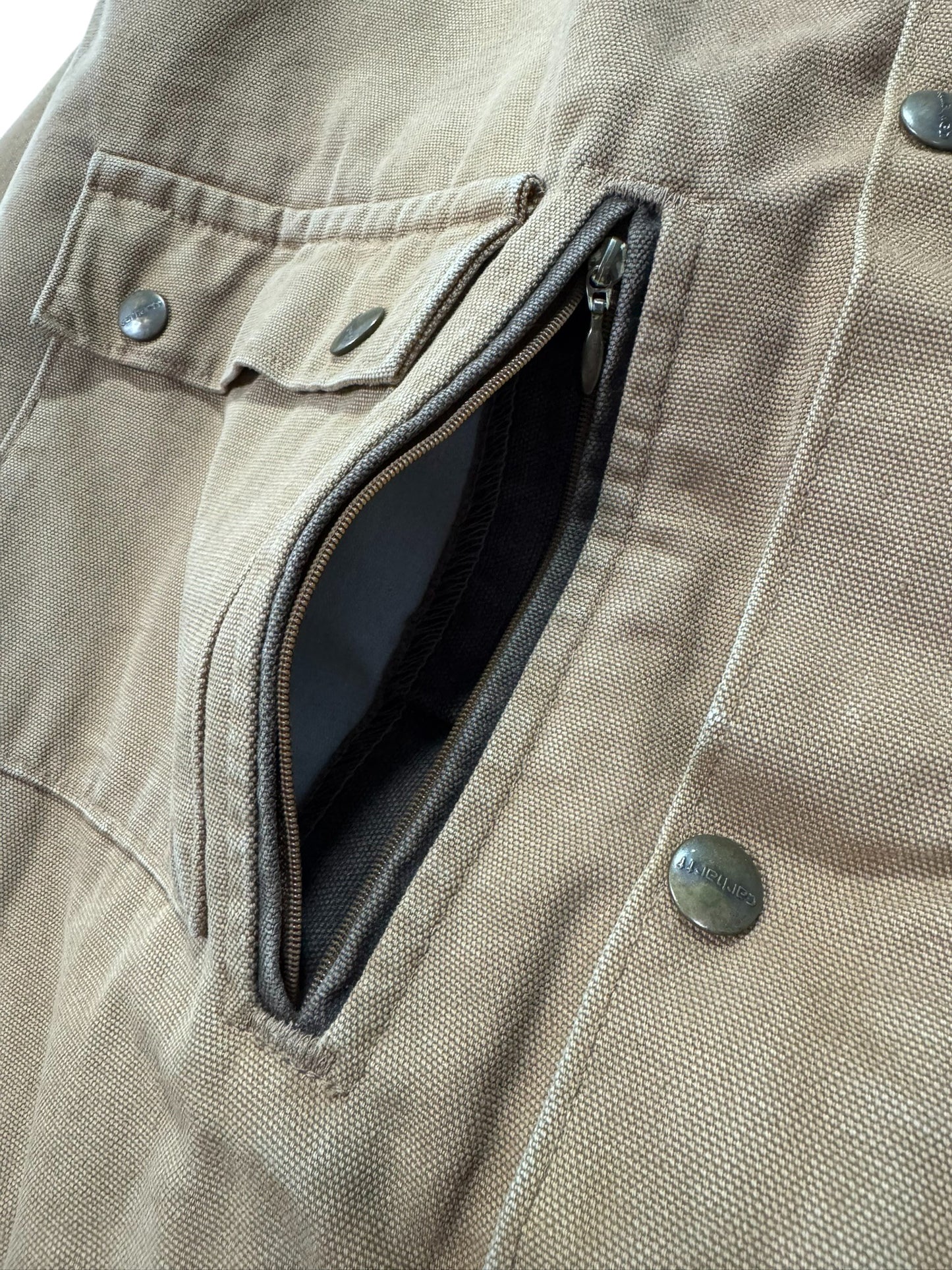 Vintage Carhartt PB1106 Chore Barn Blanket Lined Coat - XL