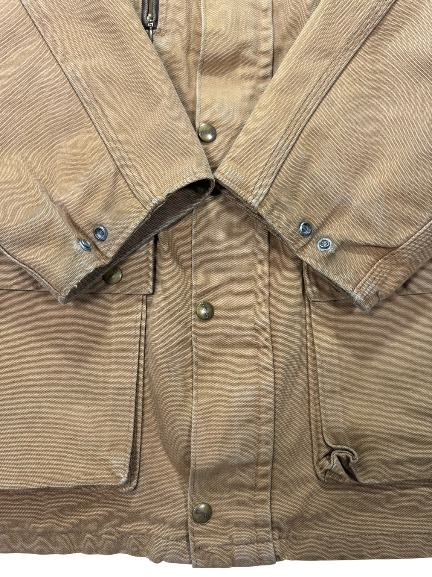 Vintage Carhartt PB1106 Chore Barn Blanket Lined Coat - XL