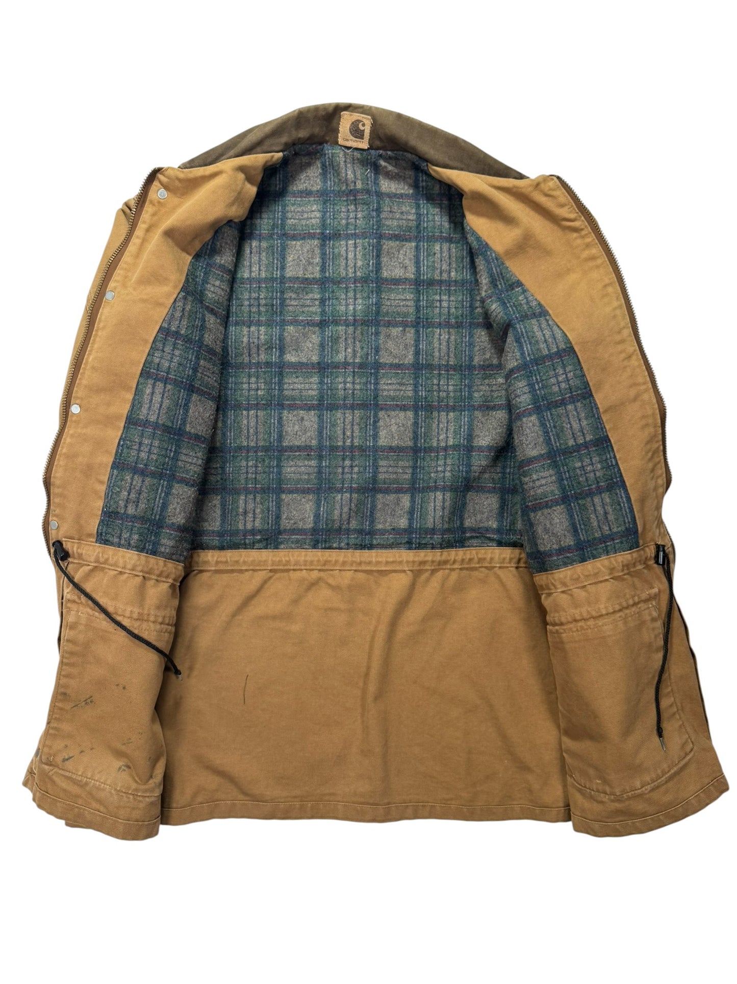 Vintage Carhartt PB1106 Chore Barn Blanket Lined Coat - XL