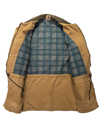 Vintage Carhartt PB1106 Chore Barn Blanket Lined Coat - XL