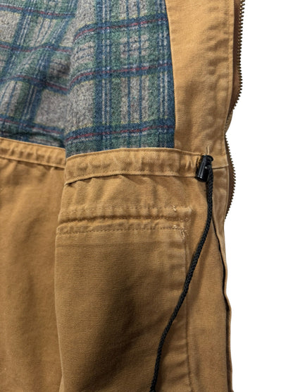 Vintage Carhartt PB1106 Chore Barn Blanket Lined Coat - XL