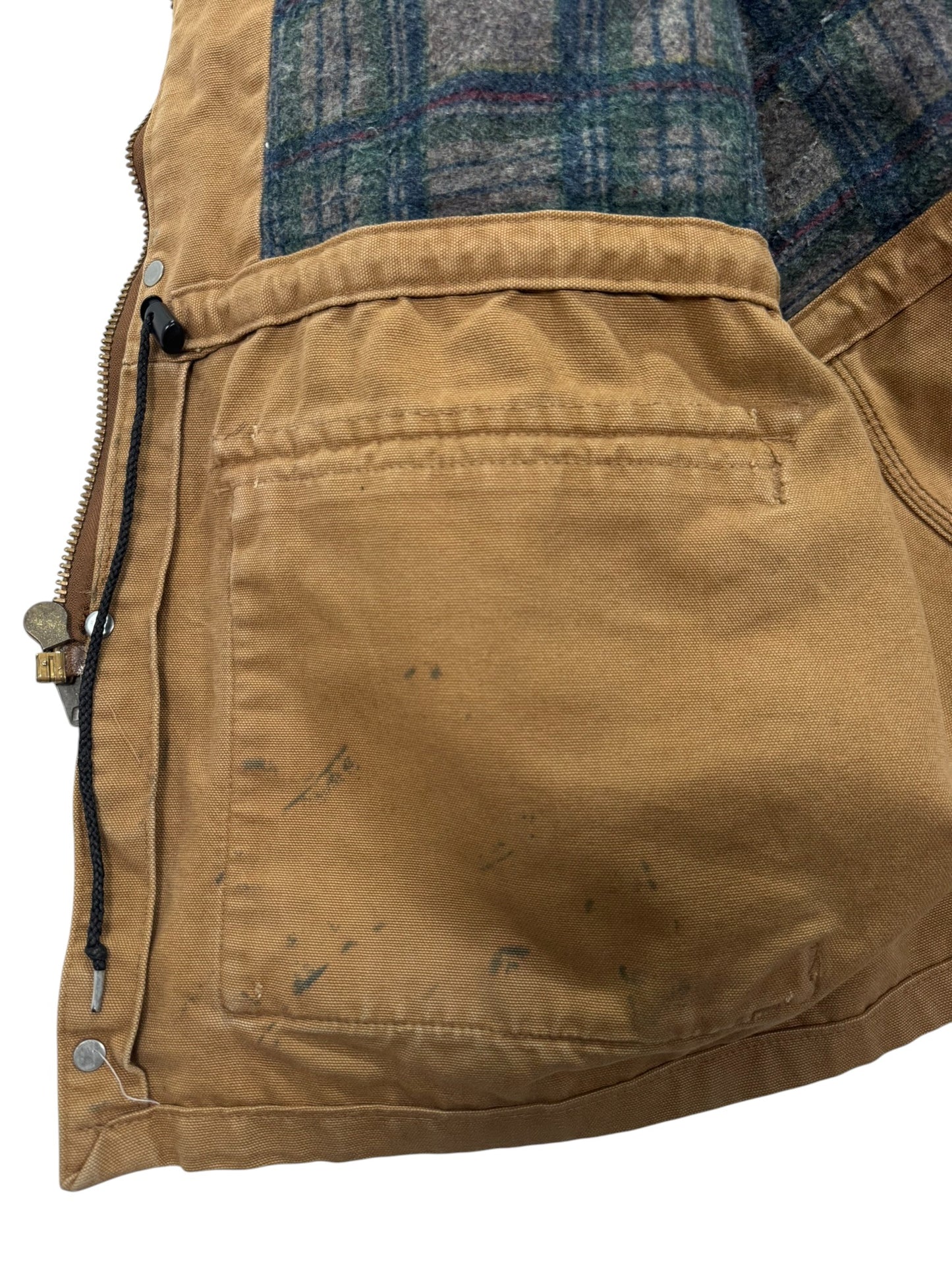 Vintage Carhartt PB1106 Chore Barn Blanket Lined Coat - XL