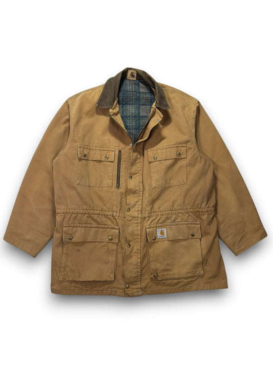 Vintage Carhartt PB1106 Chore Barn Blanket Lined Coat - XL