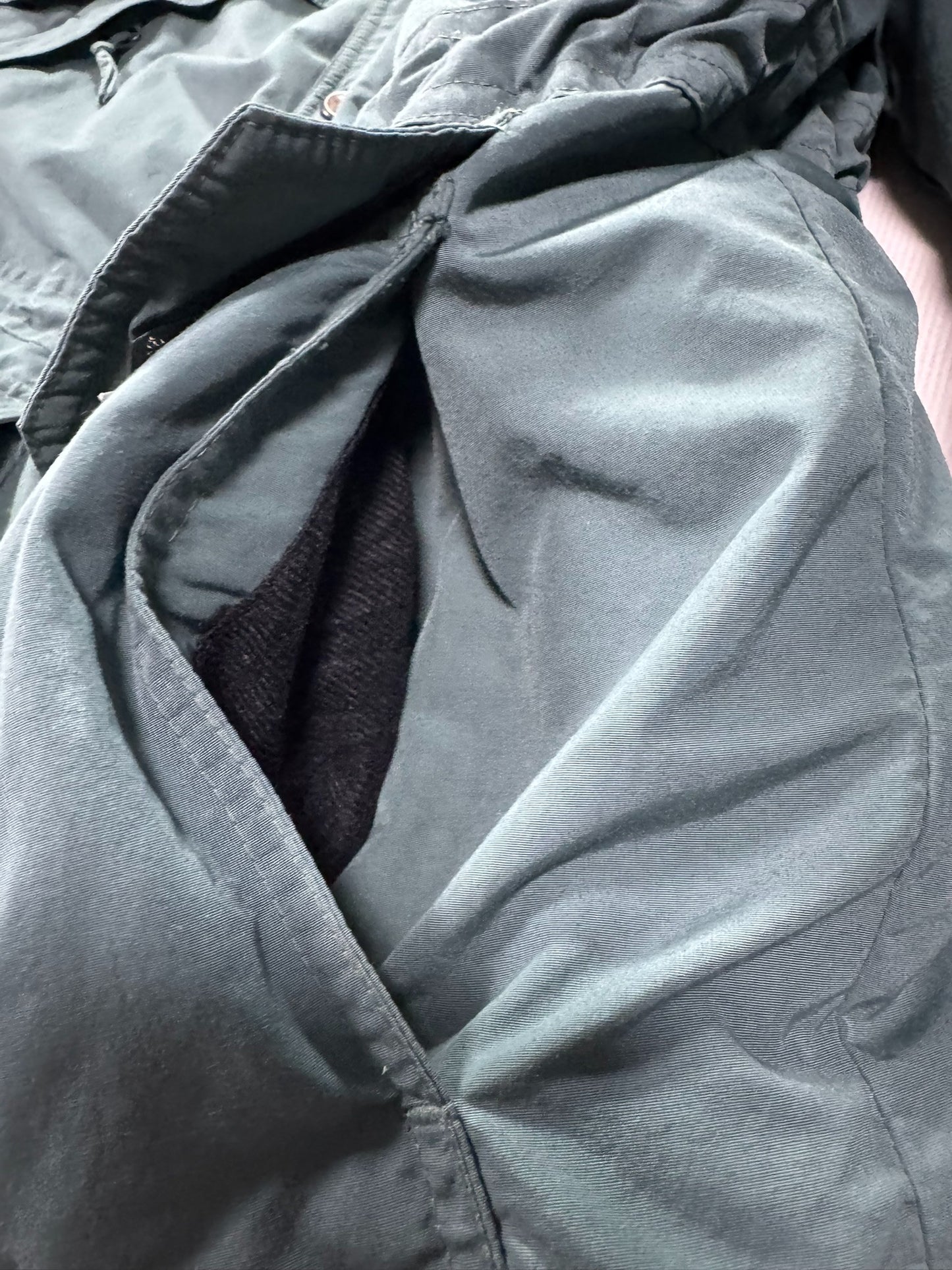 Vintage The North Face Himalayan Down Parka Jacket Green