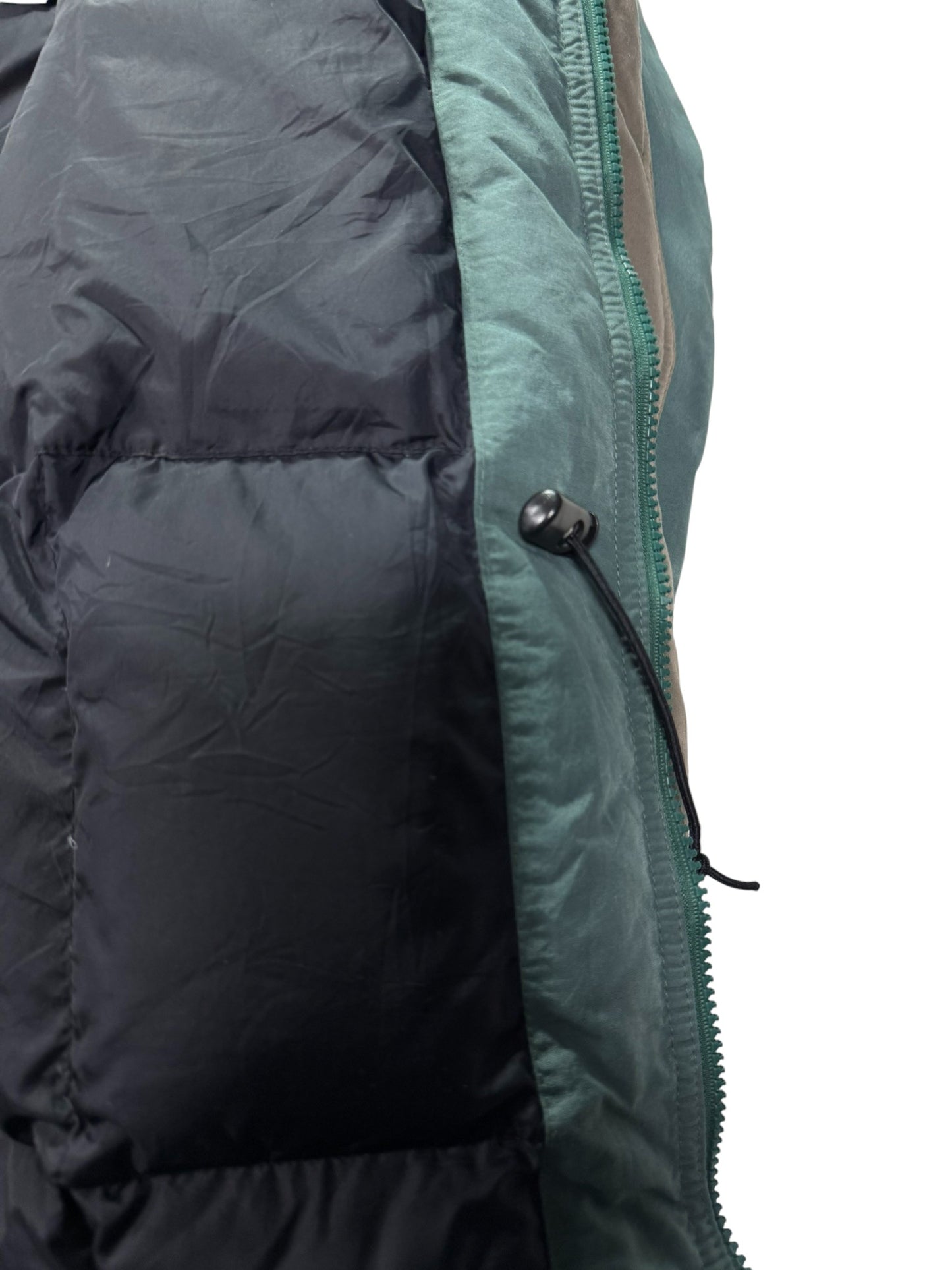 Vintage The North Face Himalayan Down Parka Jacket Green