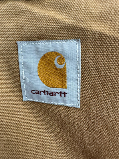 Vintage 90s Carhartt Detroit Jacket 6BLJ Blanket Lined USA Made Size 42 Men S