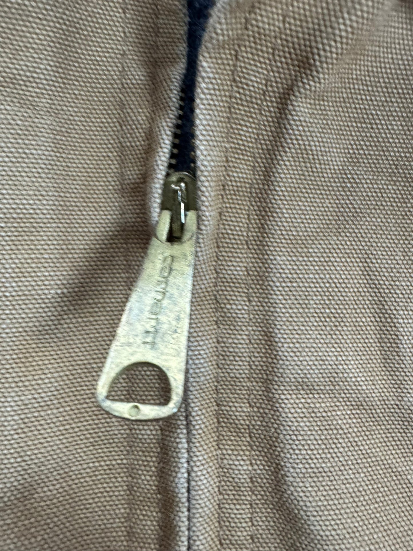 Vintage 90s Carhartt Detroit Jacket 6BLJ Blanket Lined USA Made Size 42 Men S