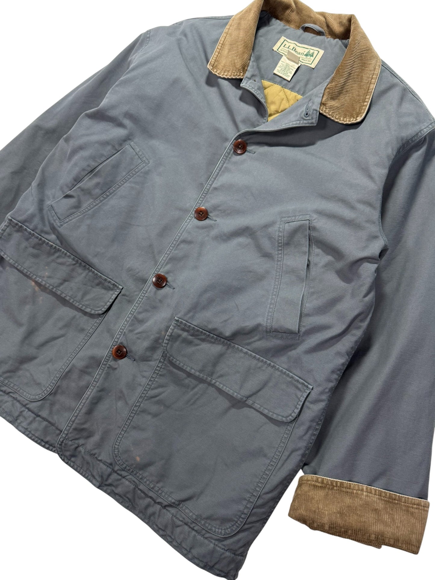 L.L. Bean Mens Barn Chore Jacket 0 WY20 Field Coat Thinsulate Quilted Lining Sz XL