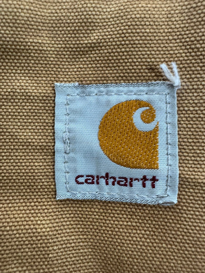 Carhartt J01 BRN Made In USA 2015 Detroit Blanket Lined Men's Size Small