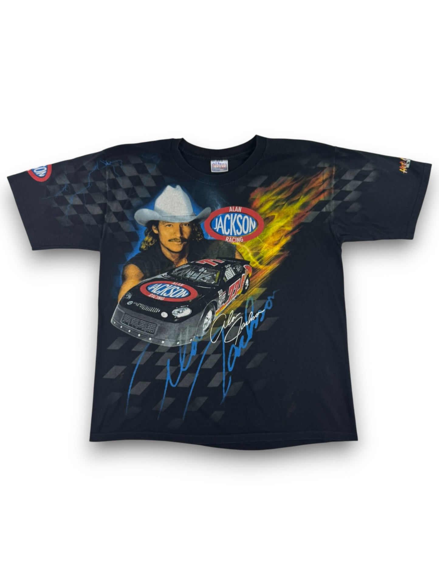 1999 Alan Jackson Racing Single Stitch Tee - L