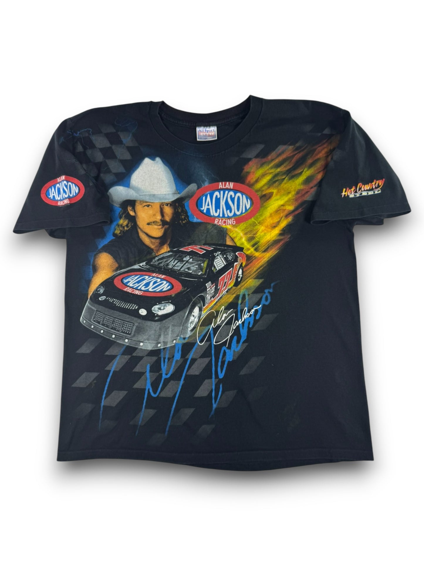 1999 Alan Jackson Racing Single Stitch Tee - L