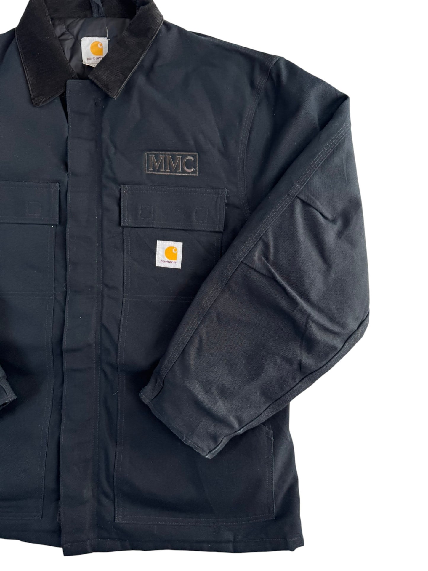 Carhartt C003 BLK Traditional Arctic Chore Jacket Black Duck Canvas USA Made L