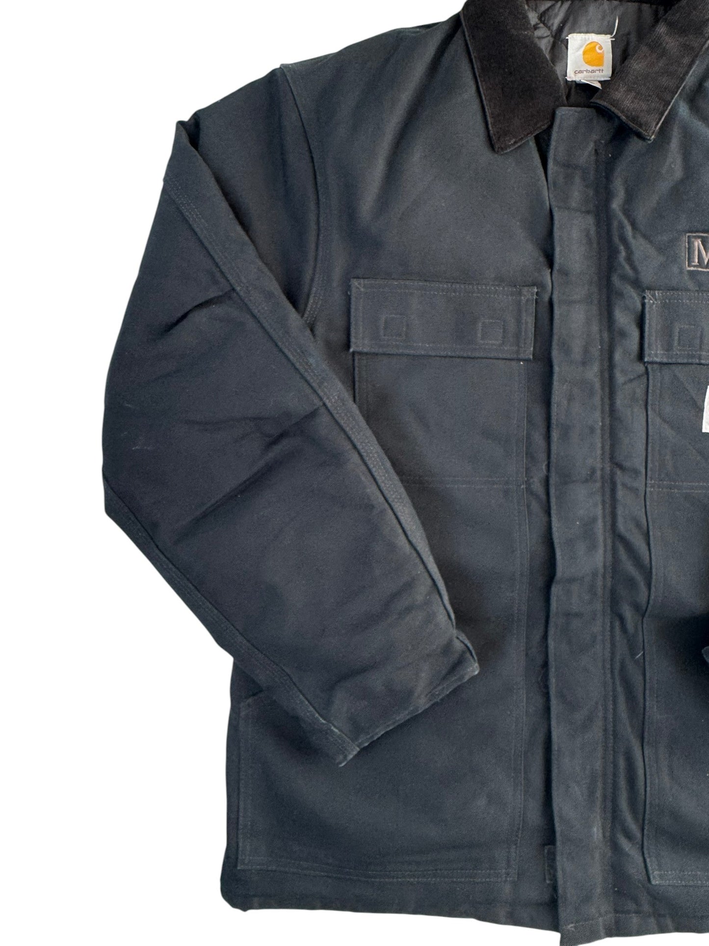 Carhartt C003 BLK Traditional Arctic Chore Jacket Black Duck Canvas USA Made L