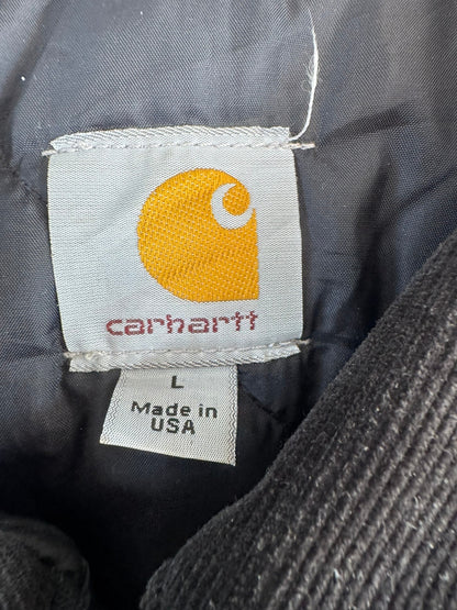 Carhartt C003 BLK Traditional Arctic Chore Jacket Black Duck Canvas USA Made L