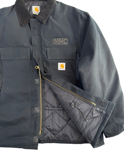 Carhartt C003 BLK Traditional Arctic Chore Jacket Black Duck Canvas USA Made L