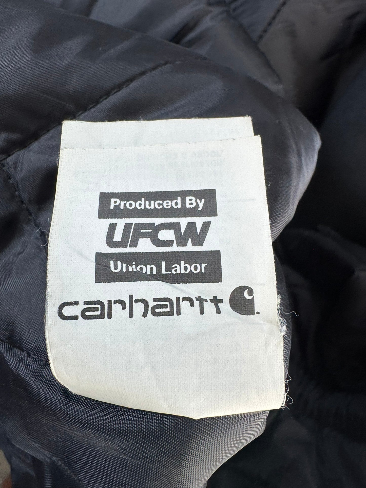 Carhartt C003 BLK Traditional Arctic Chore Jacket Black Duck Canvas USA Made L