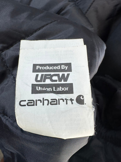 Carhartt C003 BLK Traditional Arctic Chore Jacket Black Duck Canvas USA Made L