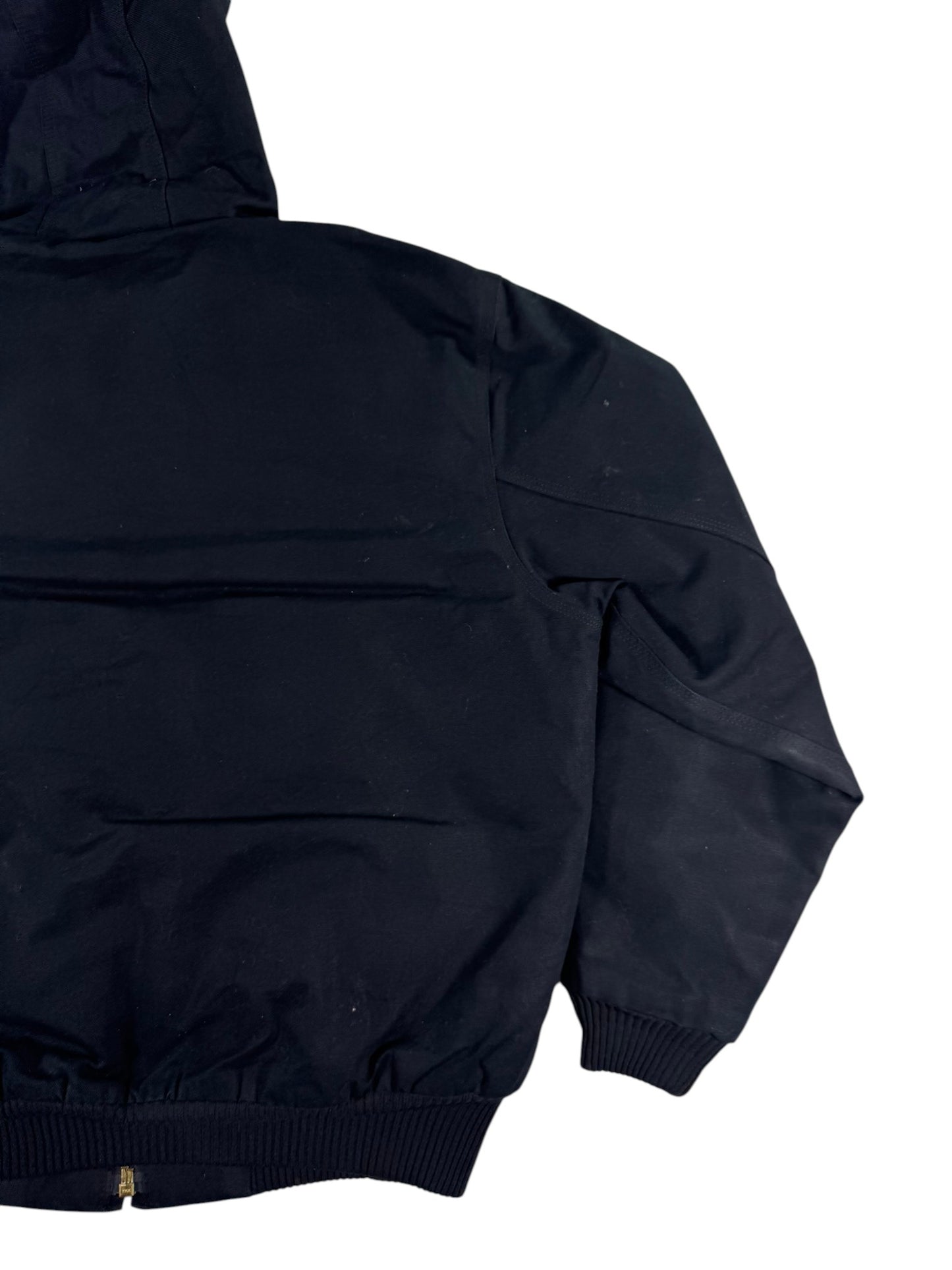 Carhartt Hooded Active Washed Duck Quilt Lined Workwear Jacket 103940 Men's Sz L