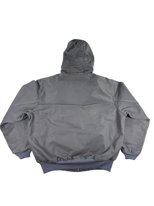 Carhartt J140 GRV Grey Gravel Quilted Lined Canvas Active Jacket Mens Size L