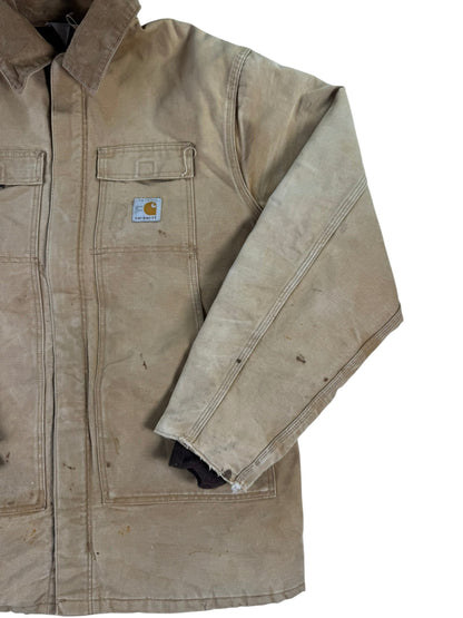 Vintage Carhartt USA Made Detroit Jacket Coat 1989 100 Year Anniversary Sz 50 XL
