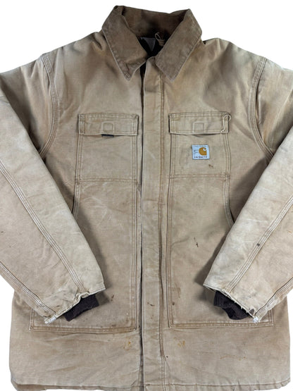 Vintage Carhartt USA Made Detroit Jacket Coat 1989 100 Year Anniversary Sz 50 XL
