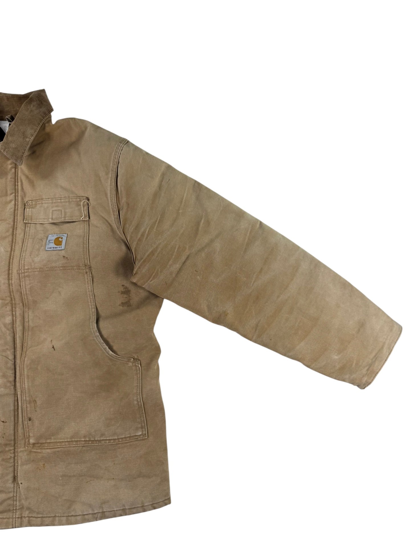 Vintage Carhartt USA Made Detroit Jacket Coat 1989 100 Year Anniversary Sz 50 XL