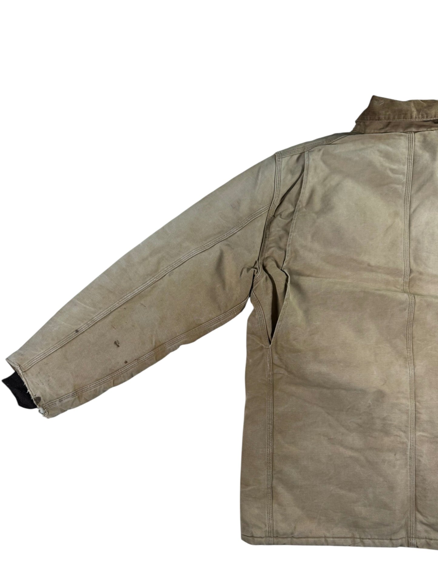 Vintage Carhartt USA Made Detroit Jacket Coat 1989 100 Year Anniversary Sz 50 XL