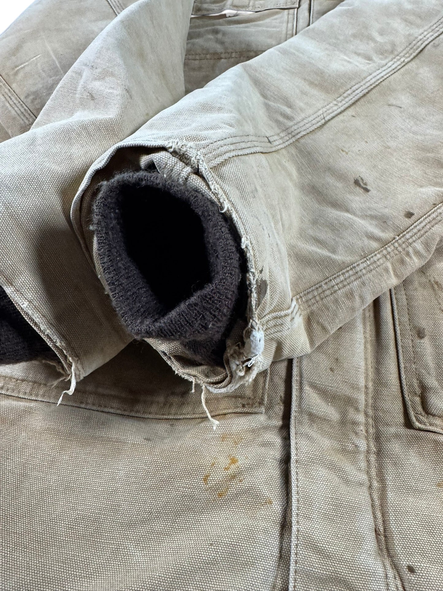Vintage Carhartt USA Made Detroit Jacket Coat 1989 100 Year Anniversary Sz 50 XL