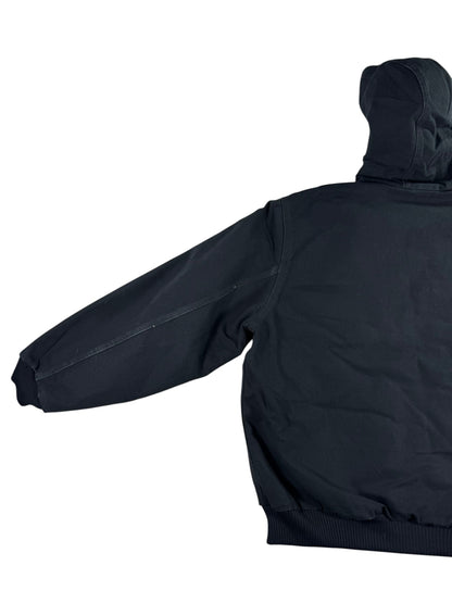Carhartt J140 BLK Canvas Insulated Active Jacket Men's Black Made in USA Size XL