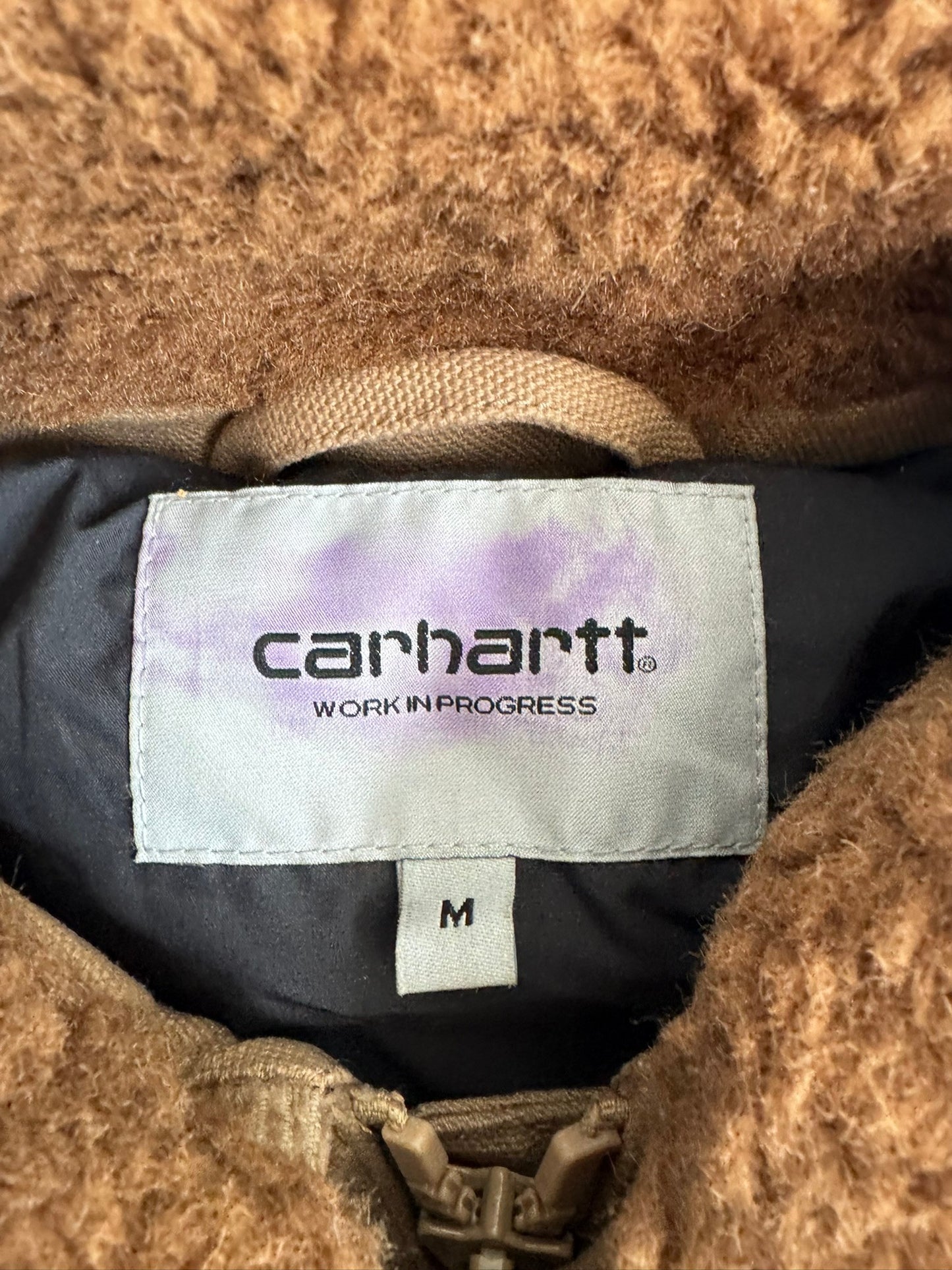 Carhartt Work in Progress WIP Rayley Puffer Jacket I033893 Peanut Men's M RARE