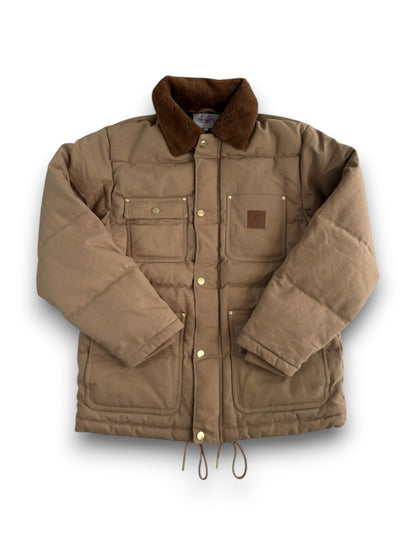 Carhartt Work in Progress WIP Rayley Puffer Jacket I033893 Peanut Men's M RARE