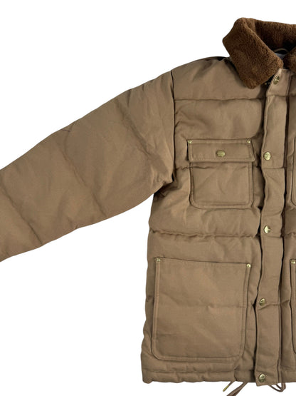Carhartt Work in Progress WIP Rayley Puffer Jacket I033893 Peanut Men's M RARE
