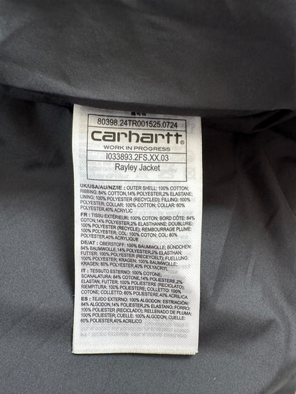 Carhartt Work in Progress WIP Rayley Puffer Jacket I033893 Peanut Men's M RARE