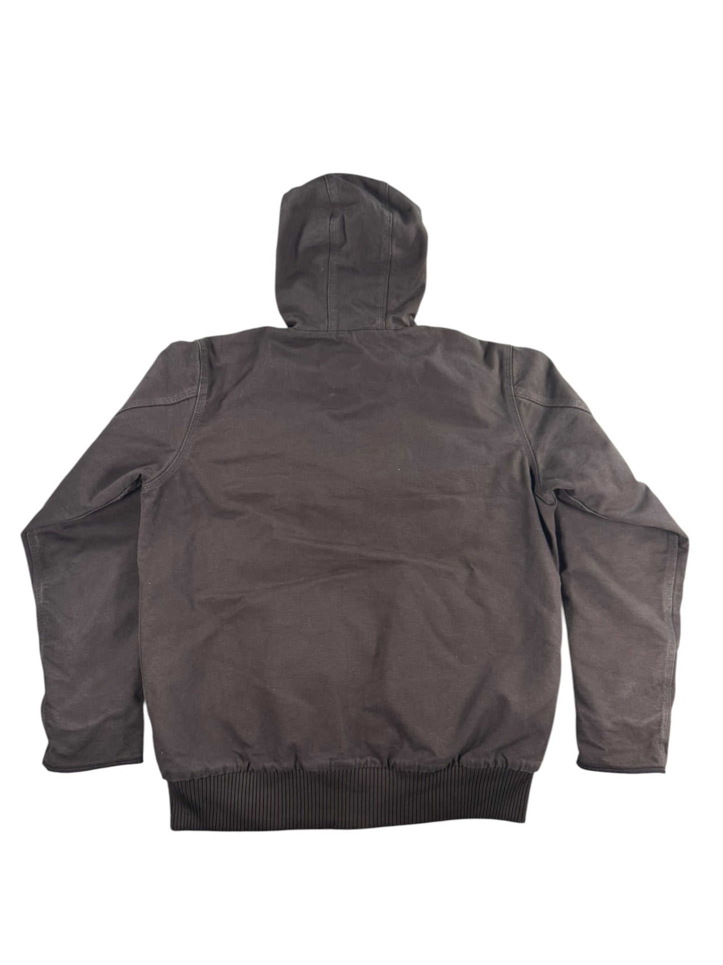 Carhartt Canvas Insulated Brown  Active Jacket 104050 DKB Men's Size Large Tall