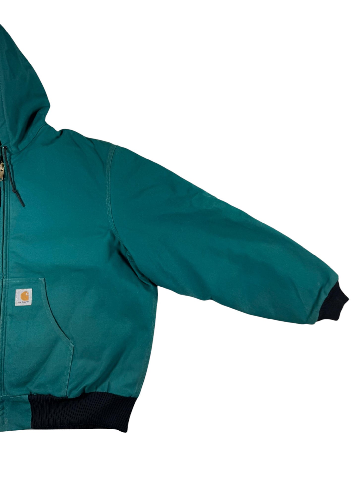 Vintage Rare Aqua Teal Carhartt Active Jacket J04 AQU JR132 USA Made 1998 XXL
