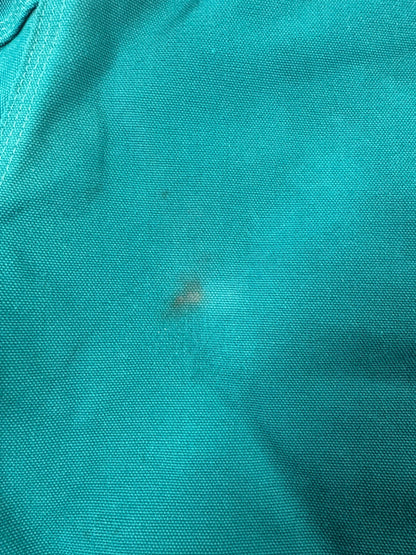 Vintage Rare Aqua Teal Carhartt Active Jacket J04 AQU JR132 USA Made 1998 XXL