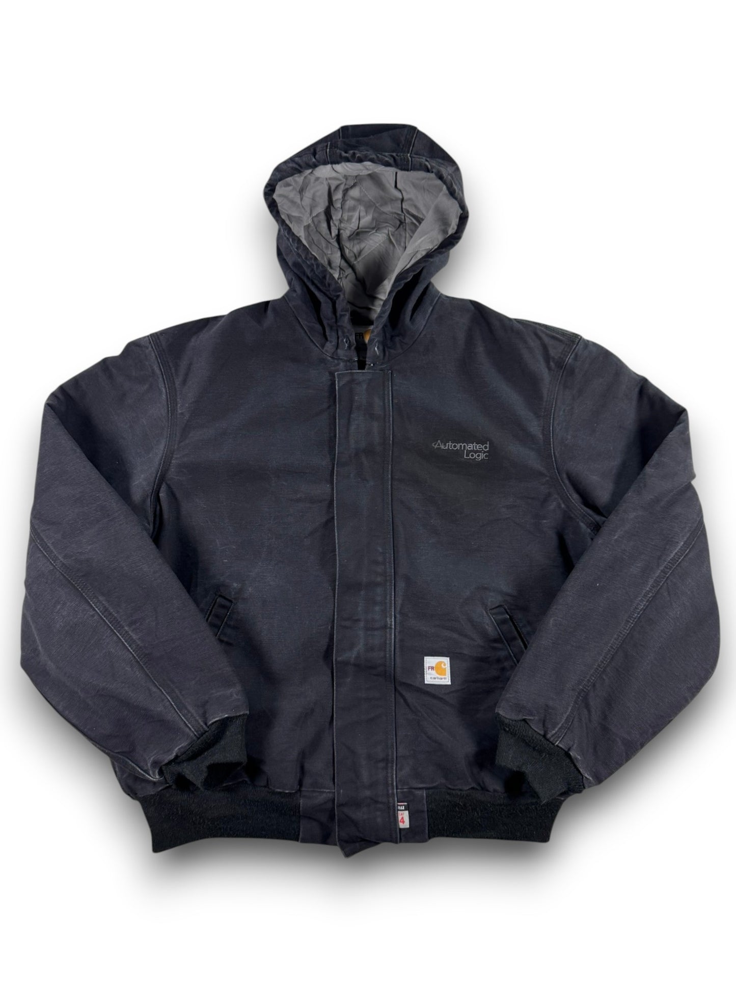 Carhartt FR Flame-Resistant Duck Active Jacket Men's L Black 101621-001 CAT 4