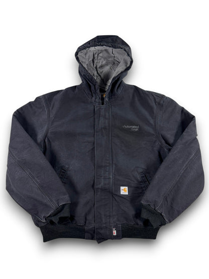 Carhartt FR Flame-Resistant Duck Active Jacket Men's L Black 101621-001 CAT 4