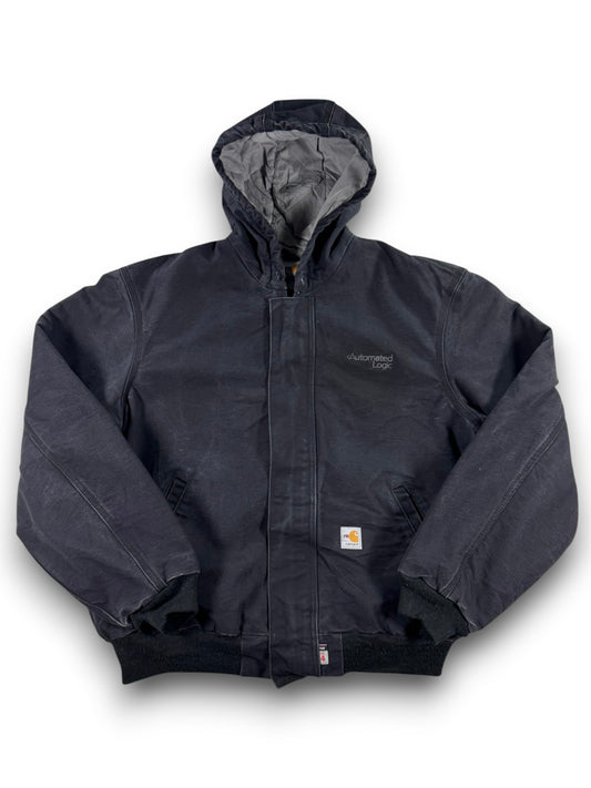 Carhartt FR Flame-Resistant Duck Active Jacket Men's L Black 101621-001 CAT 4