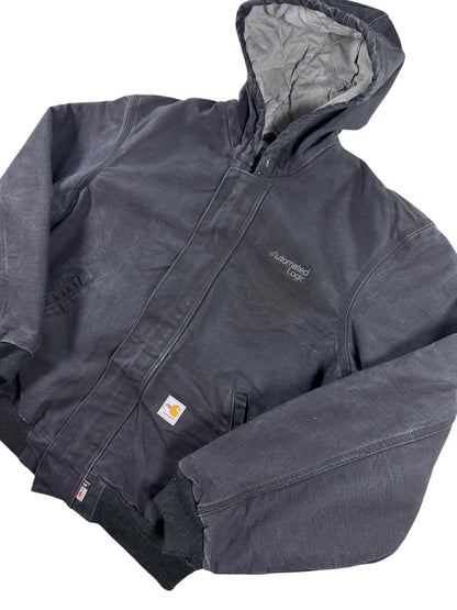 Carhartt FR Flame-Resistant Duck Active Jacket Men's L Black 101621-001 CAT 4